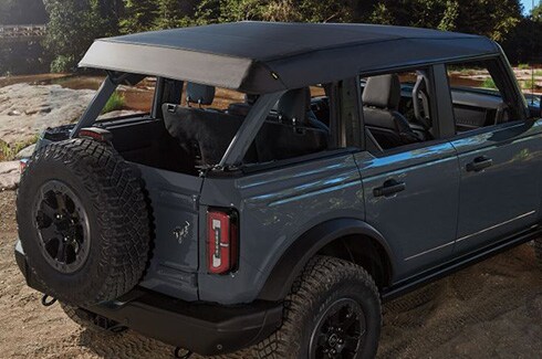 Discover Ford Bronco Accessories in PR, Retractable Top - Soft, Vinyl, 4 Door (Trektop)